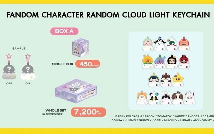 official-gmmtv-thai-star-geminifourth-williamest-pondphuwin-joongdunk-janjingjing-nantam-film-lykn-cloud-light-keychain
