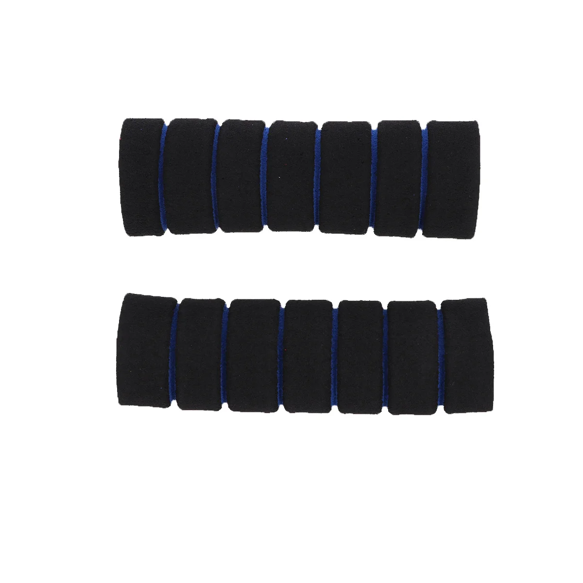 

2Pcs Bicycle Handlebar Grips Non-Slip Shock Absorbing Comfortable Ergonomic for Mountain Bike Scooter Cruiser Dirt Jumper Blue