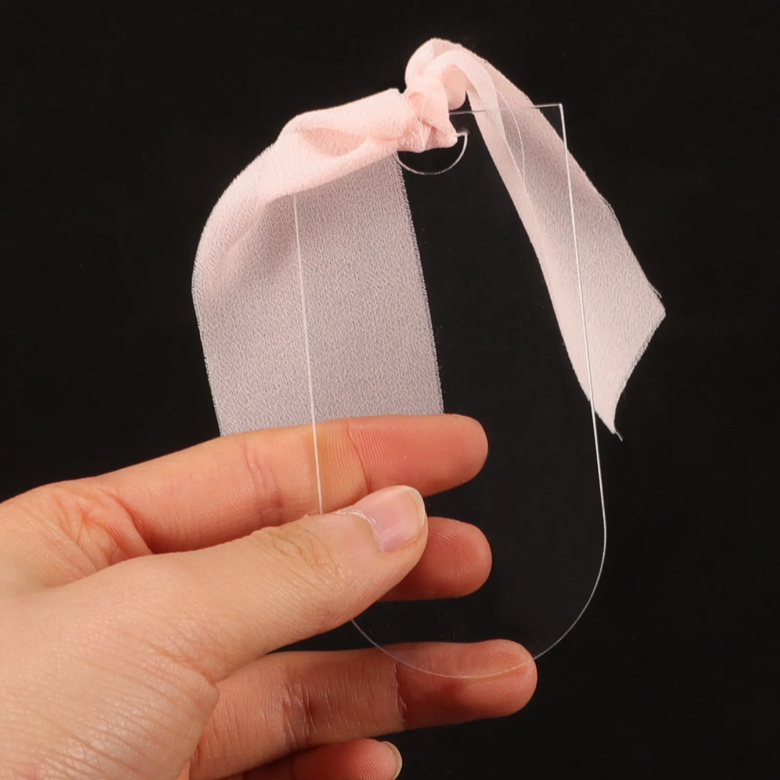 10 étiquettes pour chaises de mariage, en acrylique transparent, à suspendre avec ruban, pour indiquer les places réservées, décoration de fête, accessoires de mariage.