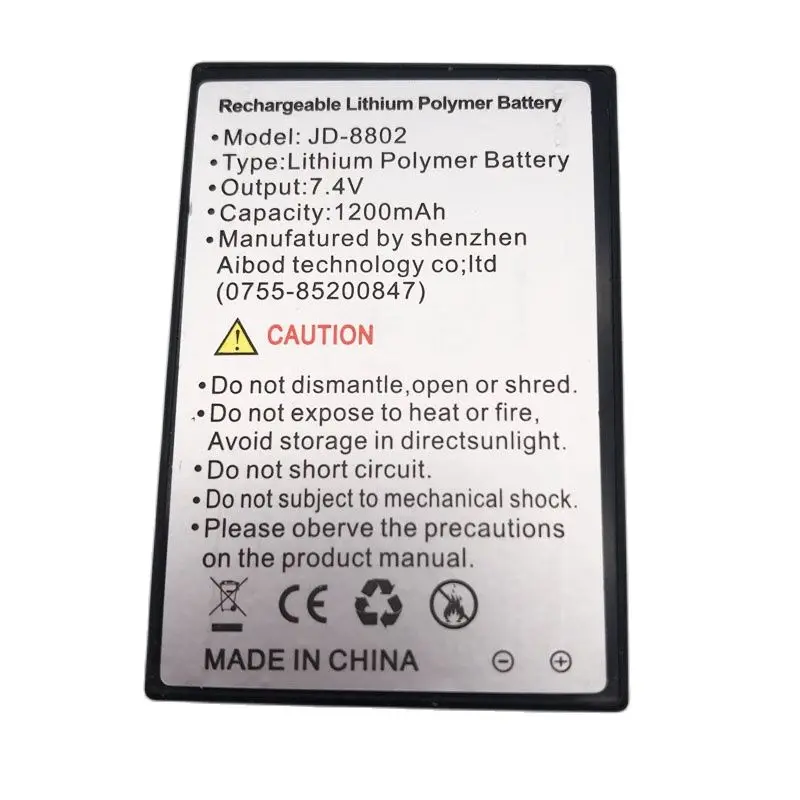 Original Rechargeable Lithium Polymer Battery / Charger for Mamang Headlight