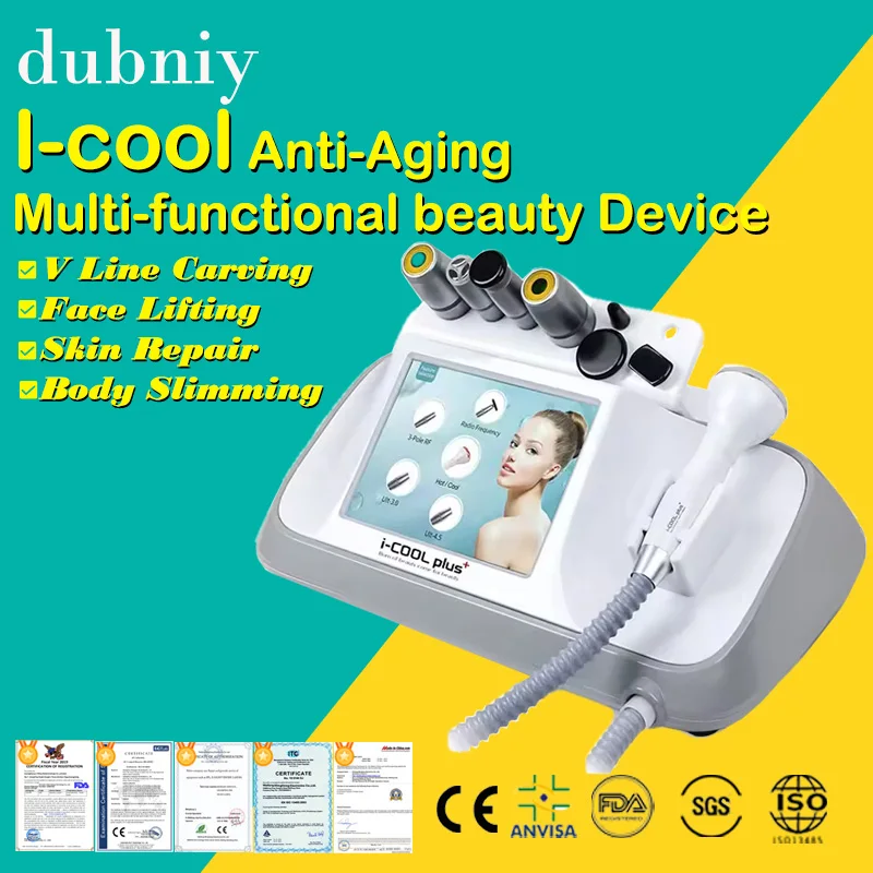 

I-cool Anti-Aging Facial Lifting Tightening Eye Bag Wrinkles Removal beauty instrument skin repair multi-functional Rf Device