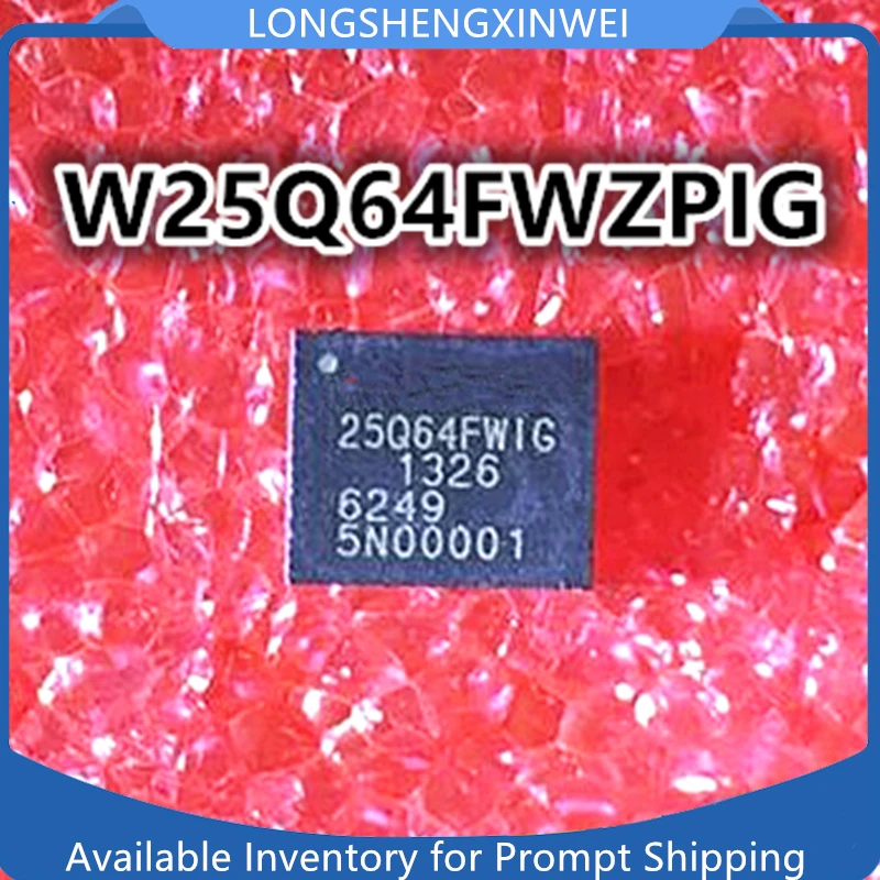 1PCS New W25Q64FWZPIG W25Q64FWIG WSON8 Original Encapsulated Memory