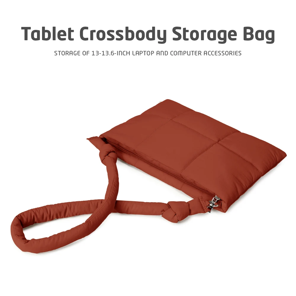 حقيبة كتف للكمبيوتر المحمول مقاس 13 13.6 بوصة لجهاز MacBook Air/Pro Xiaomi Samsung HUAWEI حقيبة كمبيوتر محمول ذات سعة كبيرة هدايا عيد الميلاد للنساء #5