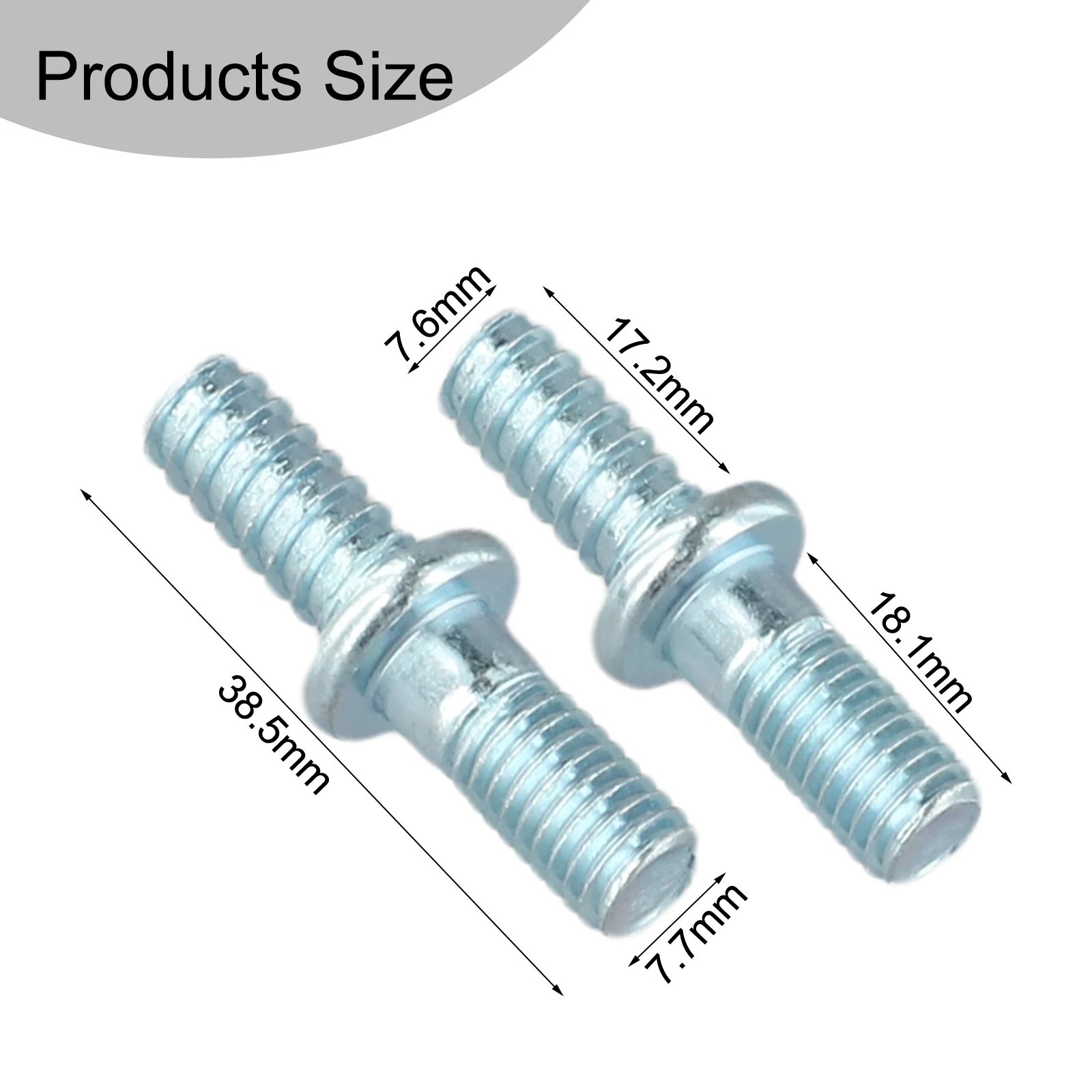 2Pairs Bar for studs & Nuts For MS170 MS180 MS210 MS230 MS250 Garden for chainsaw Attachment Guide for studs And Nuts