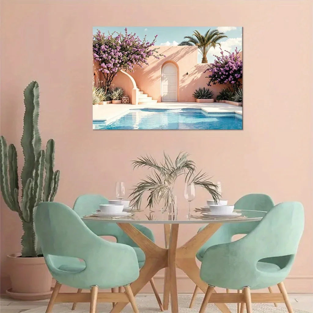 120/300/500/520/1000/1314 pièces maisons roses côtières Puzzle en bois pour salle de jeux chambre salon décor jeu de défi de difficulté