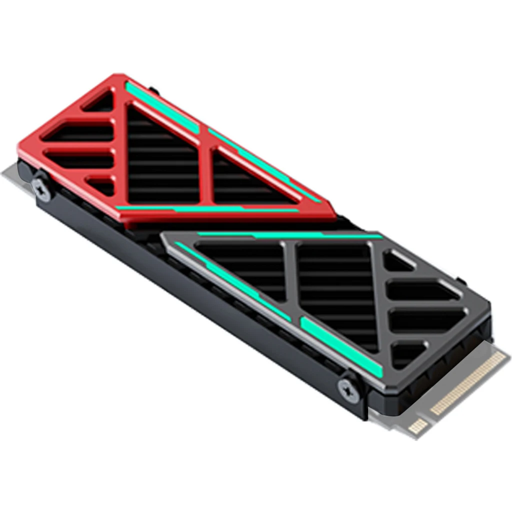 Für M.2 2280 NVMe SSD Kühler Aluminiumlegierung Kühlkörper 5-30 ℃ Temperaturreduzierung für Gaming-PC Desktop-Computer SSD-Kühlradiator – Detail 18