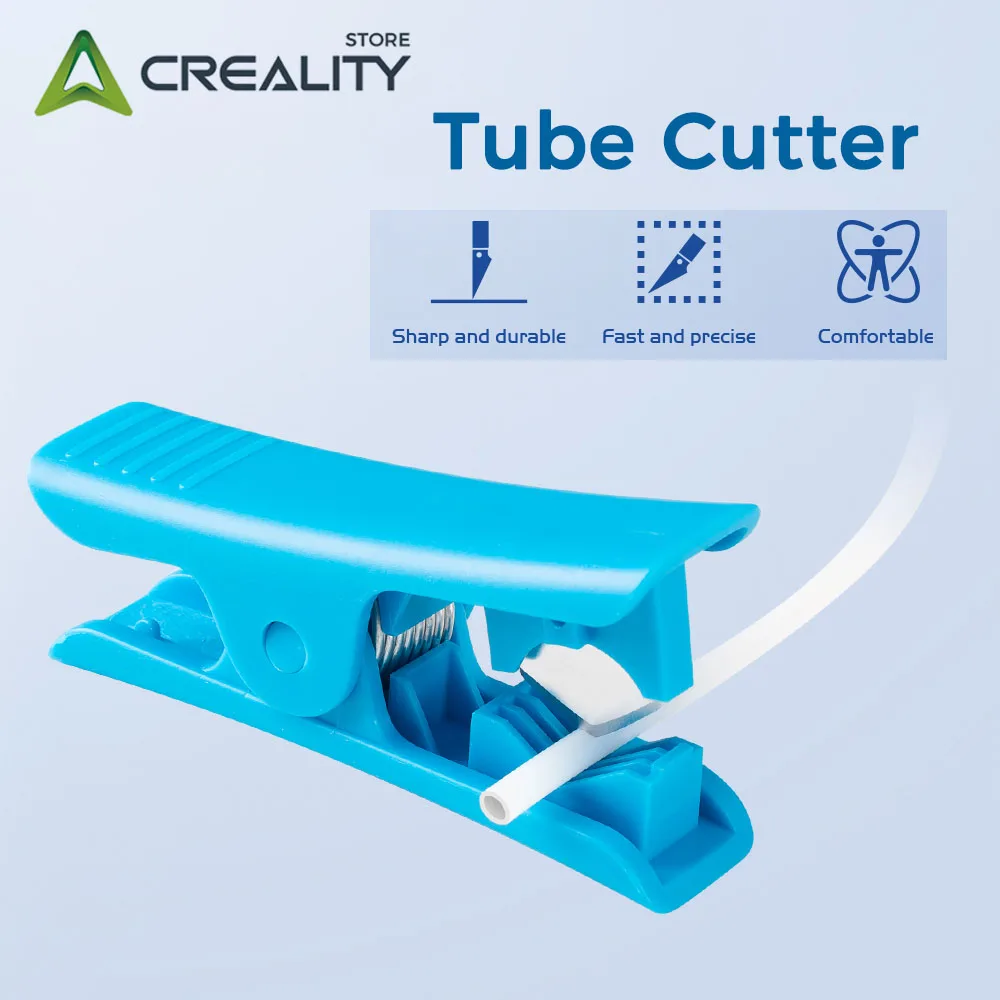 

Creality PTFE Tube Cutter Mini Portable Pipe Cutter Blade for 3D Printer Parts Tube Nylon PVC PU Cutting Tools 1pc