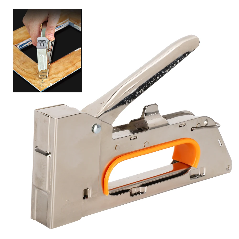 Manual Nailer Framing Stapler Hand Operated Nailing Tool U Type Ergonomic For Canvas / Bandage