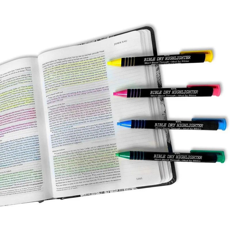 G T Luscombe Bible Dry Highlighter Recargas (2) Cartão Rosa