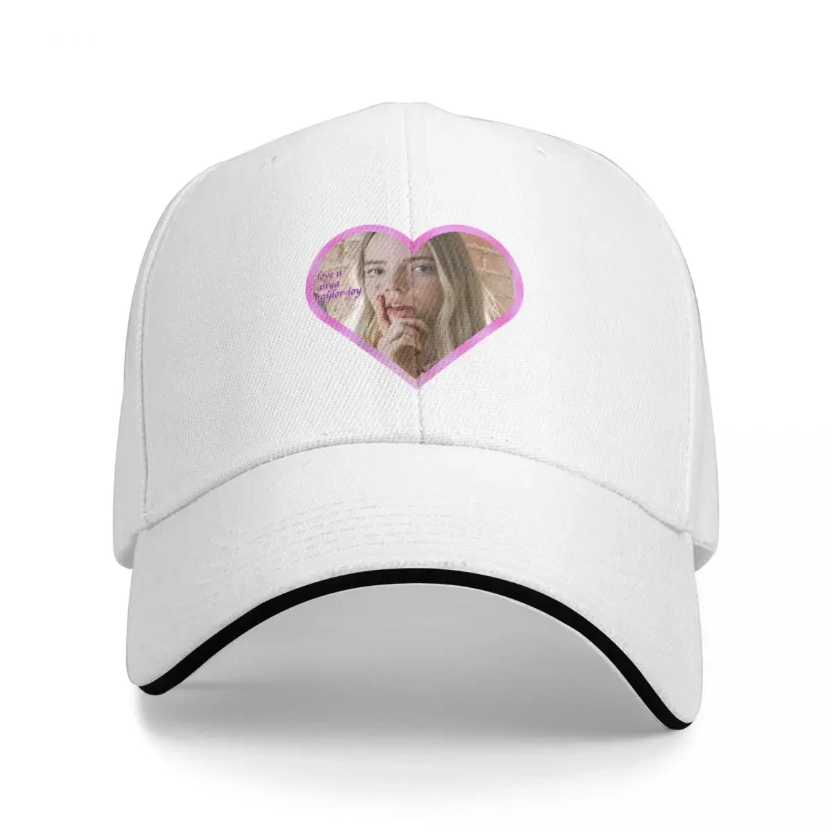 love u anya taylor-joy Baseball Cap cute Dropshipping Men's Baseball Women's