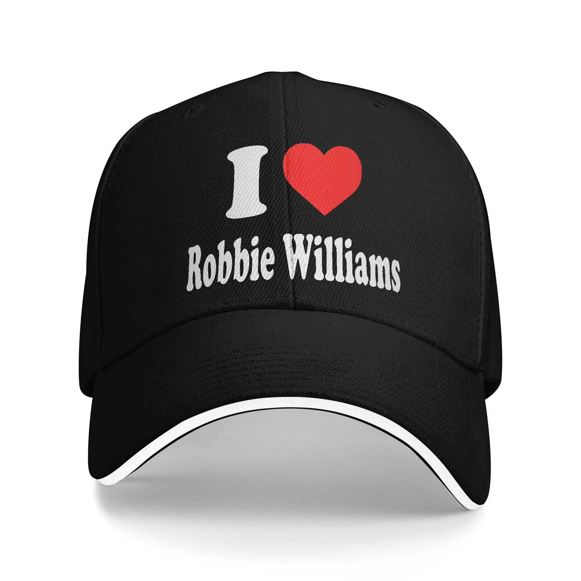 Robbie Williams Live 2025 Tour Concert Golf Hat Merch Classic  Sun Cap For Men Women Golf Headewear  Adjustable Fit