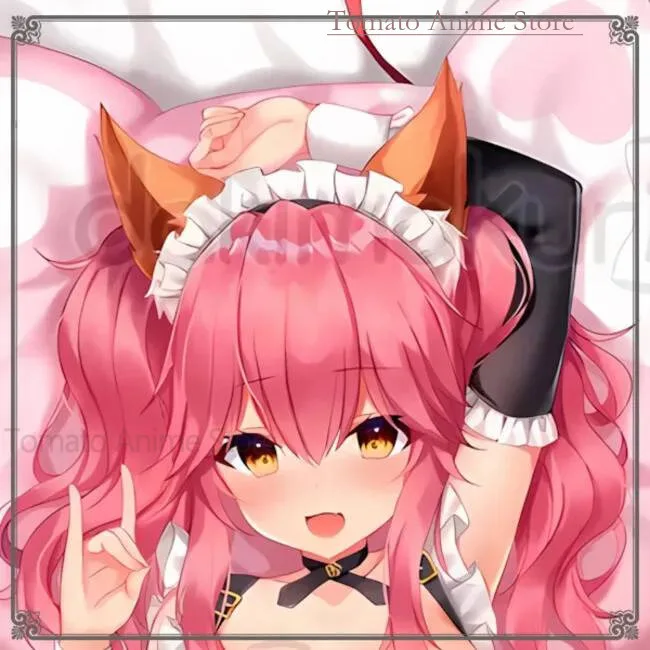 

Japanese Anime Fate/Grand Order Tamamo No Mae Sexy Dakimakura Otaku Cushion Christmas Pillow Cover Gifts MD
