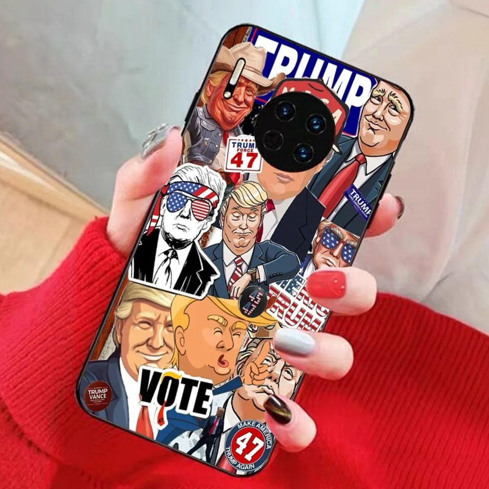 Drain The Swamp2024 Trump Phone Case For Huawei Mate 10 20 30 40 50 lite pro Nova 3 3i 5 6 SE 7 pro 7SE