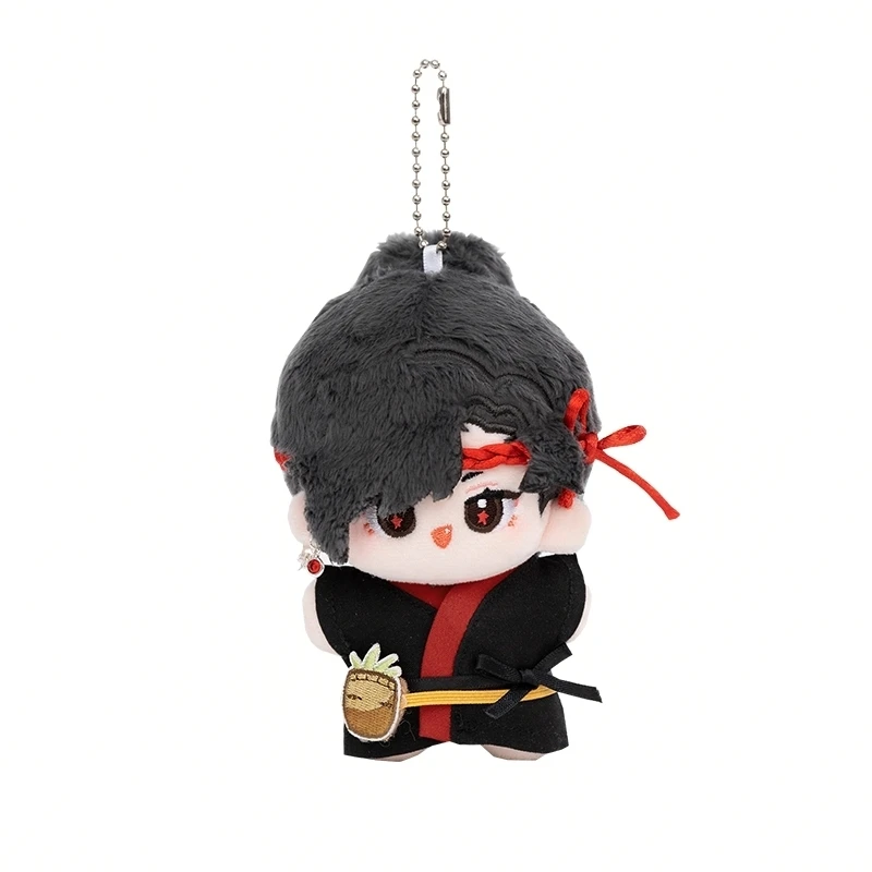 Genuine Mini Doll Heaven Official'S Blessing 10cm Plush Doll Huacheng Xielian Soft Doll Backpack Pendant Q Version Doll Gift