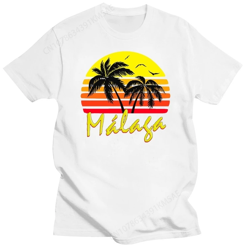 New Printed Funny  Malaga Vintage Sun Men's T-Shirt  women's tshirt