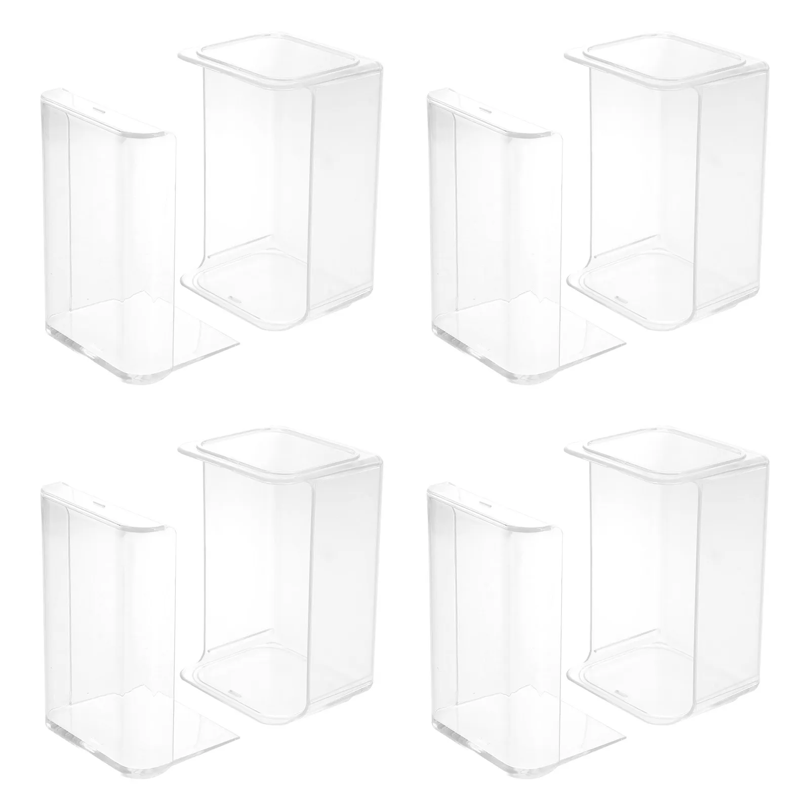 6Pcs Transparent Di…