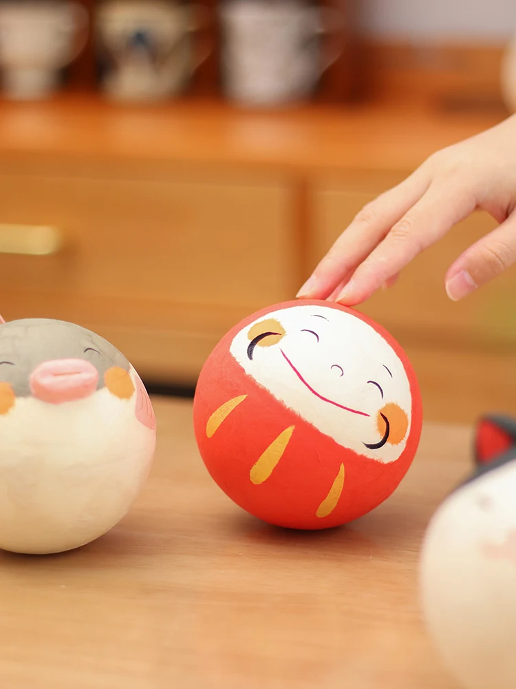 

Creative Handmade Kitten uma Desktop Decorations Torii Paper Mobile Car Ornaments Cute Animal aped Desktop Ornaments