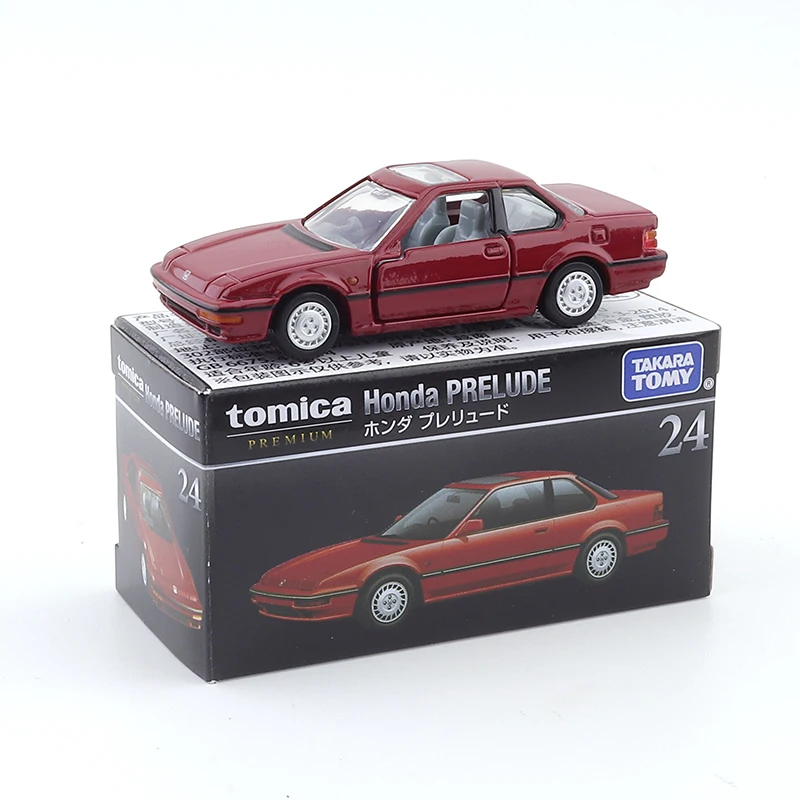 

TAKARA TOMY TOMICA Premium No.24 Honda Prelude Diecast Automotive Model Ornaments Cas Toys Gift Decorations