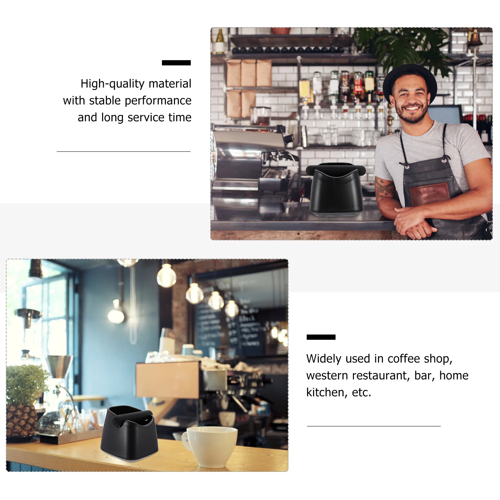 

Пластиковая коробка большой емкости, контейнер для кофейной гущи для эспрессо-машин, домашняя кухня, кофейня, ведро, аксессуар