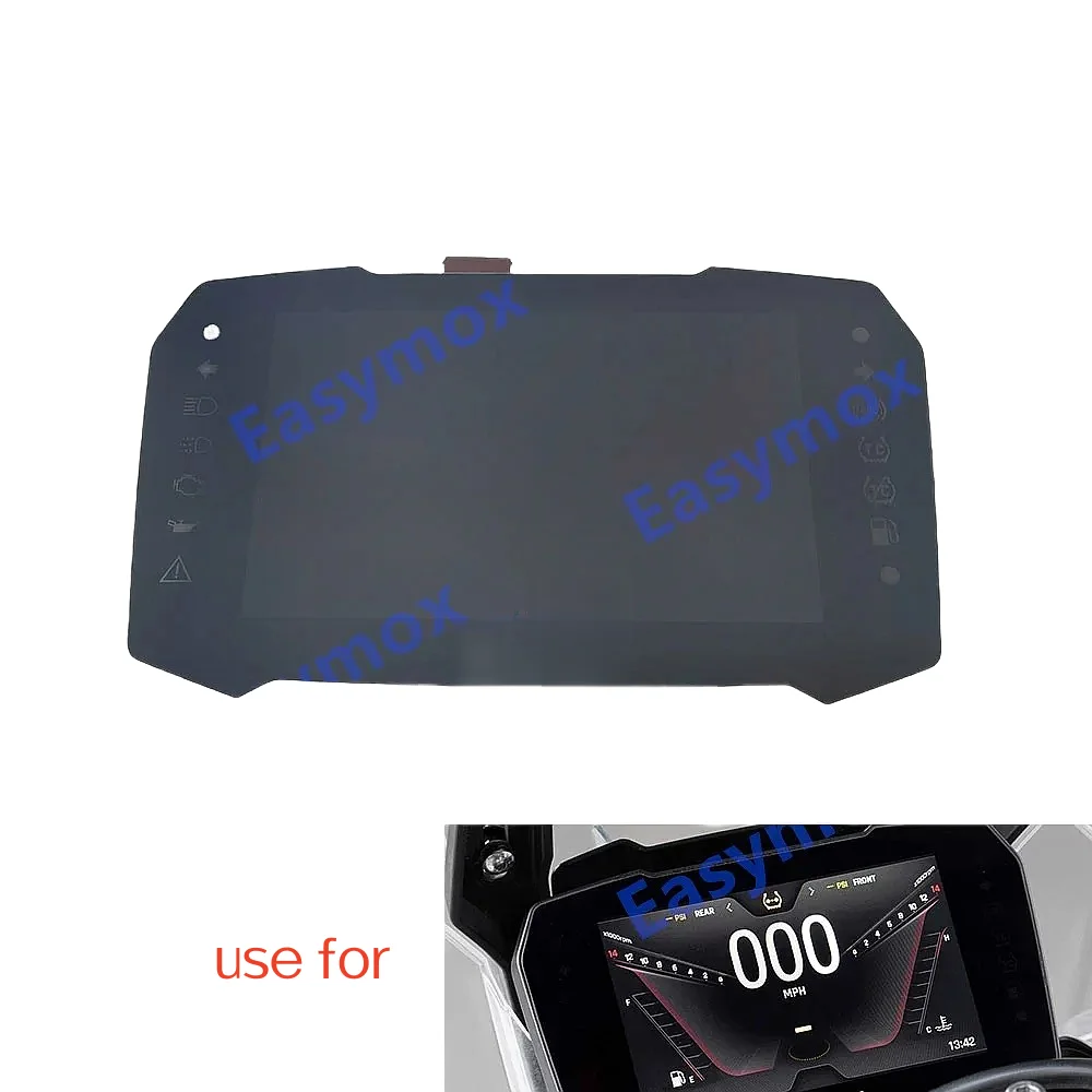 7 inch LCD Motorcycle Instrument Cluster Display for Triumph Tiger 900 GT PRO 2020 Plug and Play