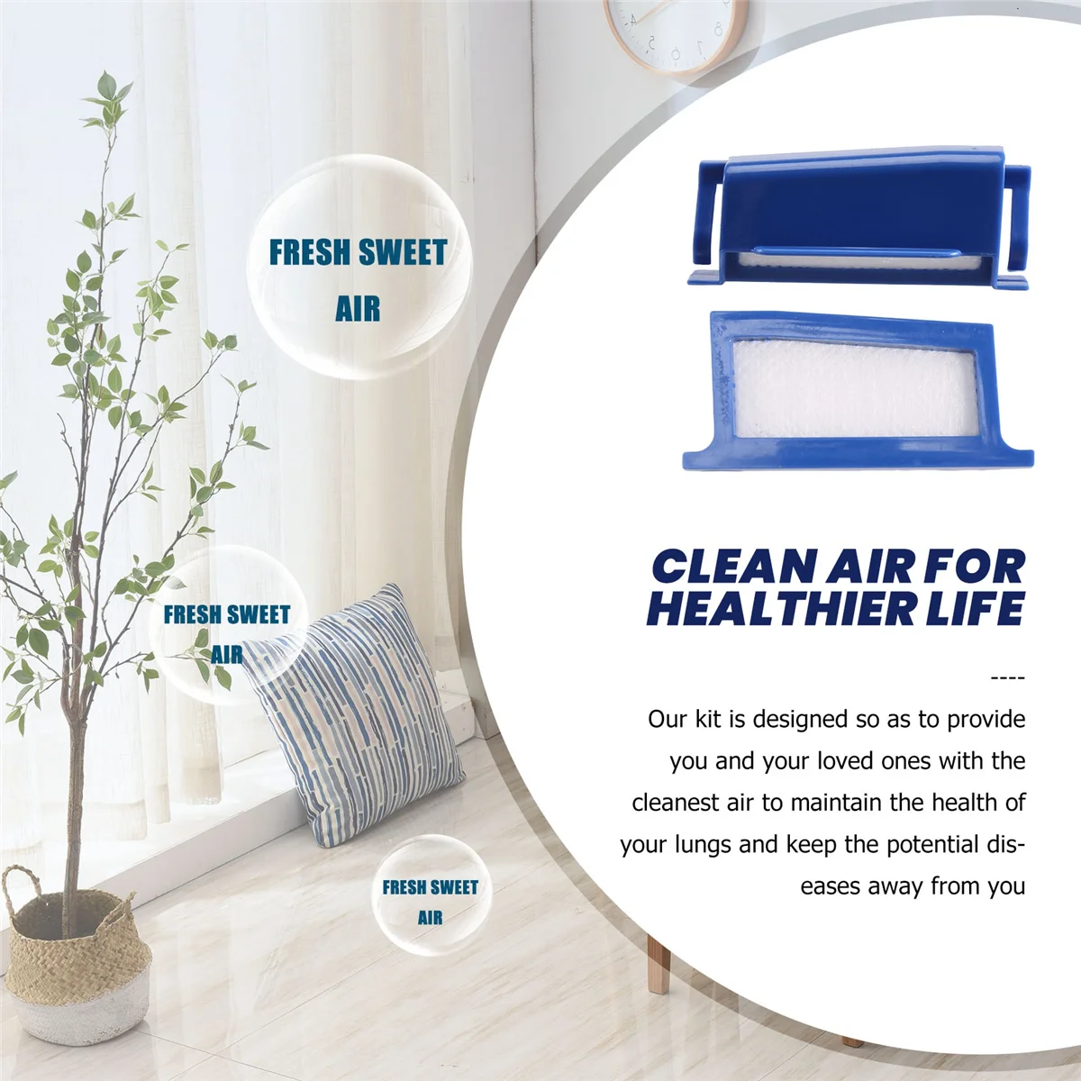 Новейший! Сменные фильтры CPAP для Philips Respironics Dreamstation 6, многоразовый слот для фильтра + 6 одноразовых фильтров сверхтонкой очистки