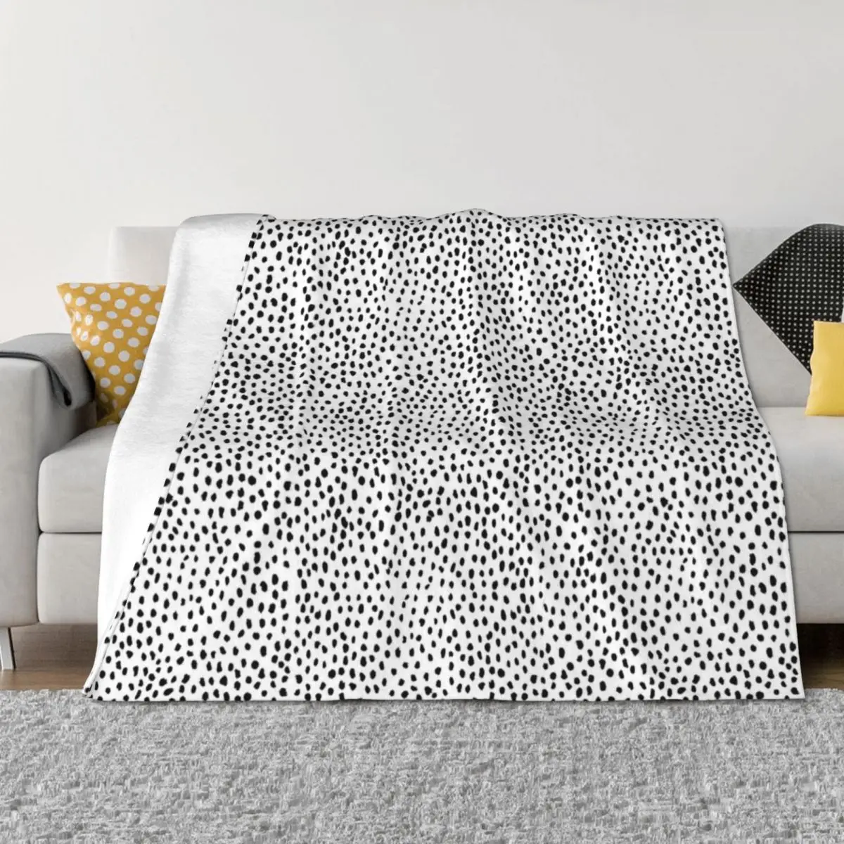 

Dalmatian print Throw Blanket Heavy Weighted Furrys Blankets