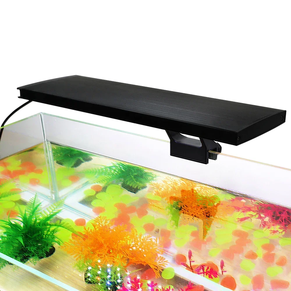 

24/7 Aquarium Full Spectrum Lighting LED Light 14W Fish Tank Decoration Aquatic Plant Growth IP68 Waterproof Light 110V-240V