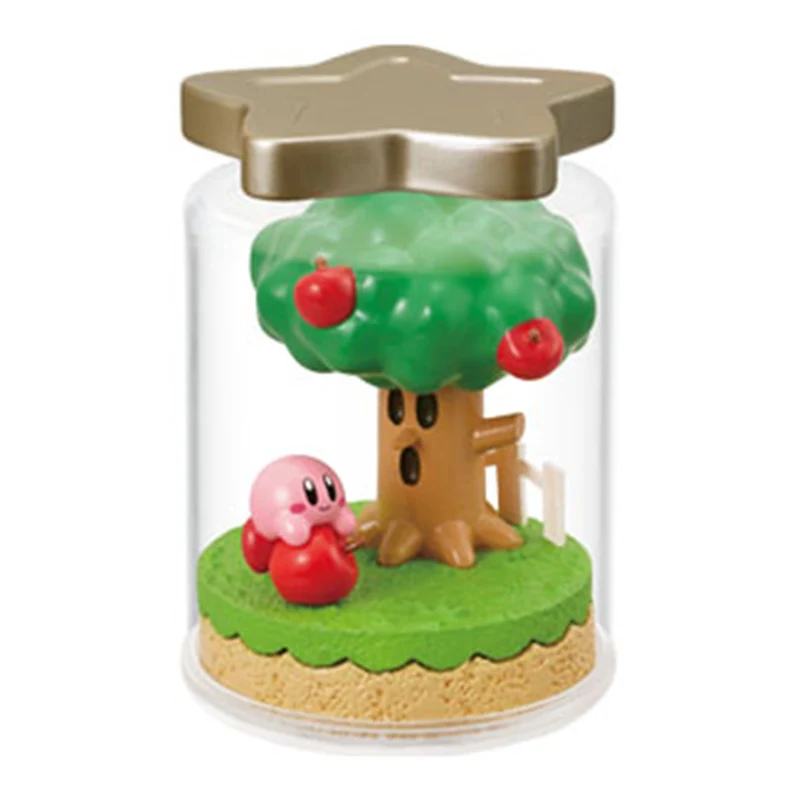 Re-Ment Kirby Star Terrarium Dream Spring Collection série boîte aveugle décoration de bureau cadeau d'anniversaire pour fille, en Stock