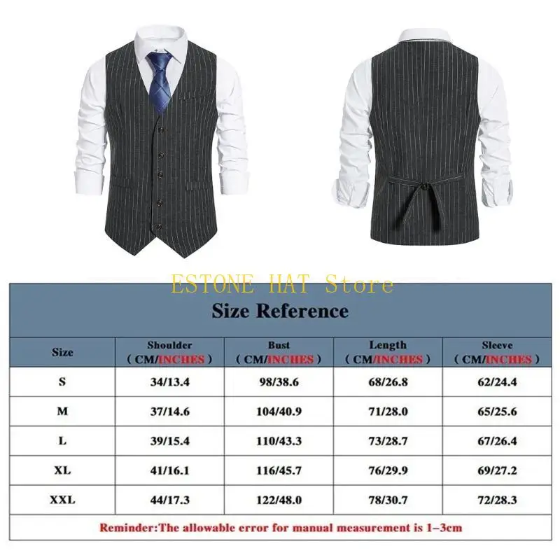 49MF 1920s Mens Costume Roaring 20s Outfit Accessories 1920s Men Mafia Costume 20s Gangsters Vest Hat Pocket Watch Suspenders