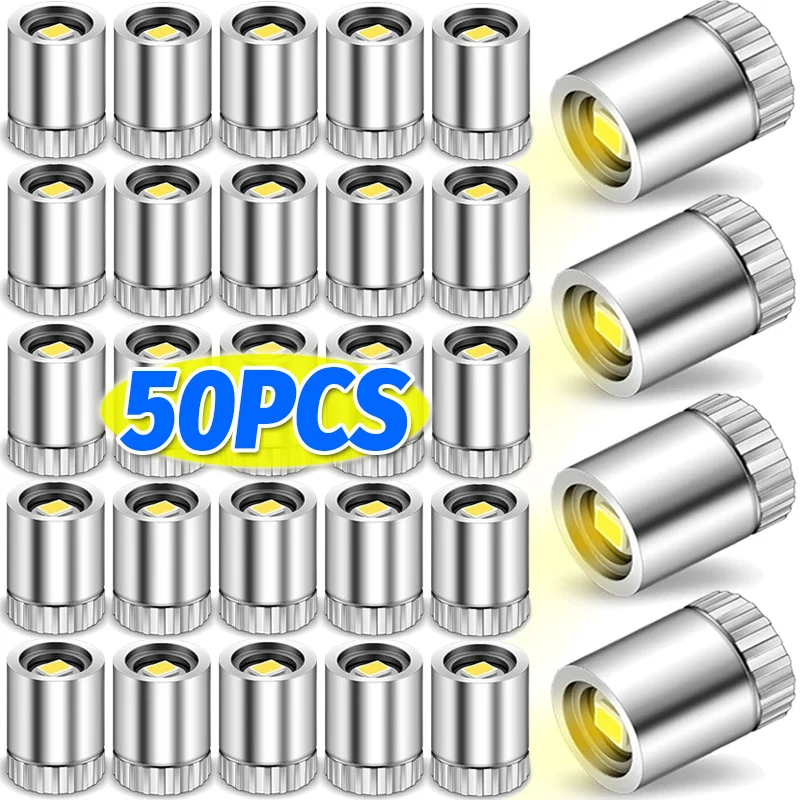 10/50PCS Mini LED Light Bulbs Battery Operated Colorful Luminous Lights DIY Lantern Balloon Handmade Decoration Micro Flashlight