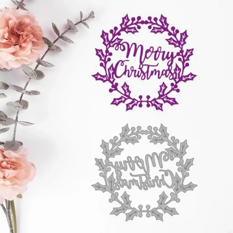 103C Merry Christmas Metal Cutting Dies Stencil DIY album album Mẫu thẻ giấy Mẫu Crafting Craft