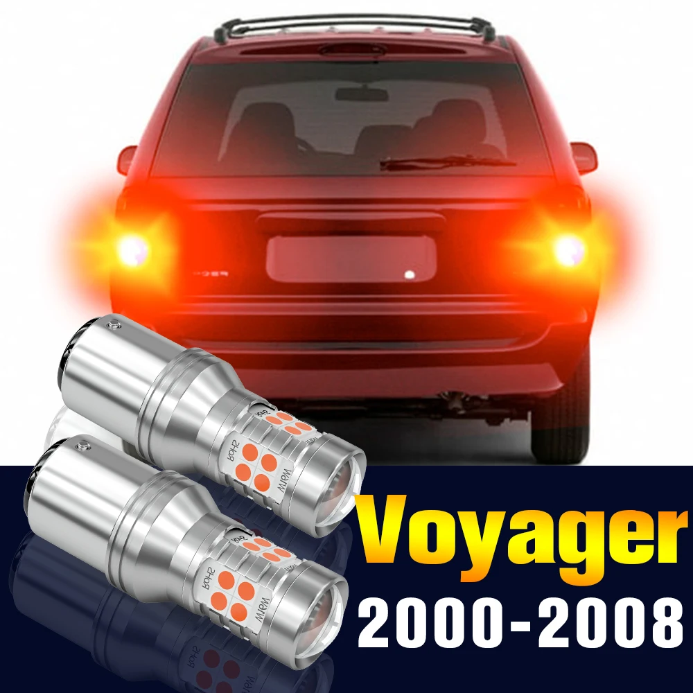 

2pcs LED Brake Light Bulb Lamp For Chrysler Voyager 2000-2008 2001 2002 2003 2004 2005 2006 2007 Accessories