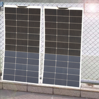 12v flexible solar panel photovoltaic panel 300w 200w 150w 100w 12v battery charger kit for home balcony camper RV boat yacht