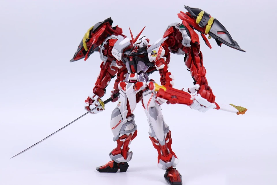 海外製MG プラモデルキット 8814 ガンダムアストレイパワードレッド DB 8814 アストレイ レッドフレーム パワードレッド MG 1/100 組み立て