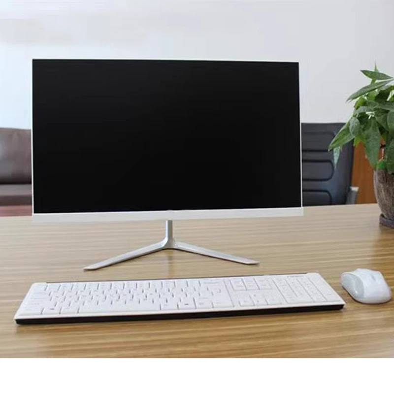 سطح مكتب الكل في واحد مقاس 21.5 بوصة/23.8 بوصة FHD Display Core I5 I7 Gaming لوحة مفاتيح/ماوس سلكية للكمبيوتر الكل في واحد