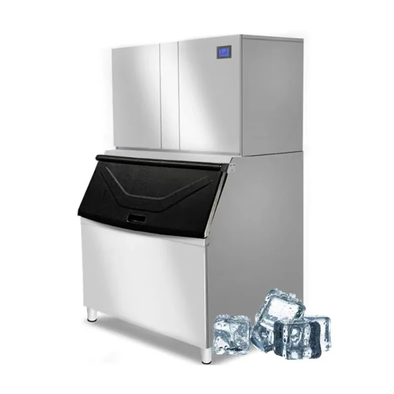 Big Block Ice Cube Maker 750kg Commercial Industrial Ice Making Machine Ice Maker Machine For Business Prices