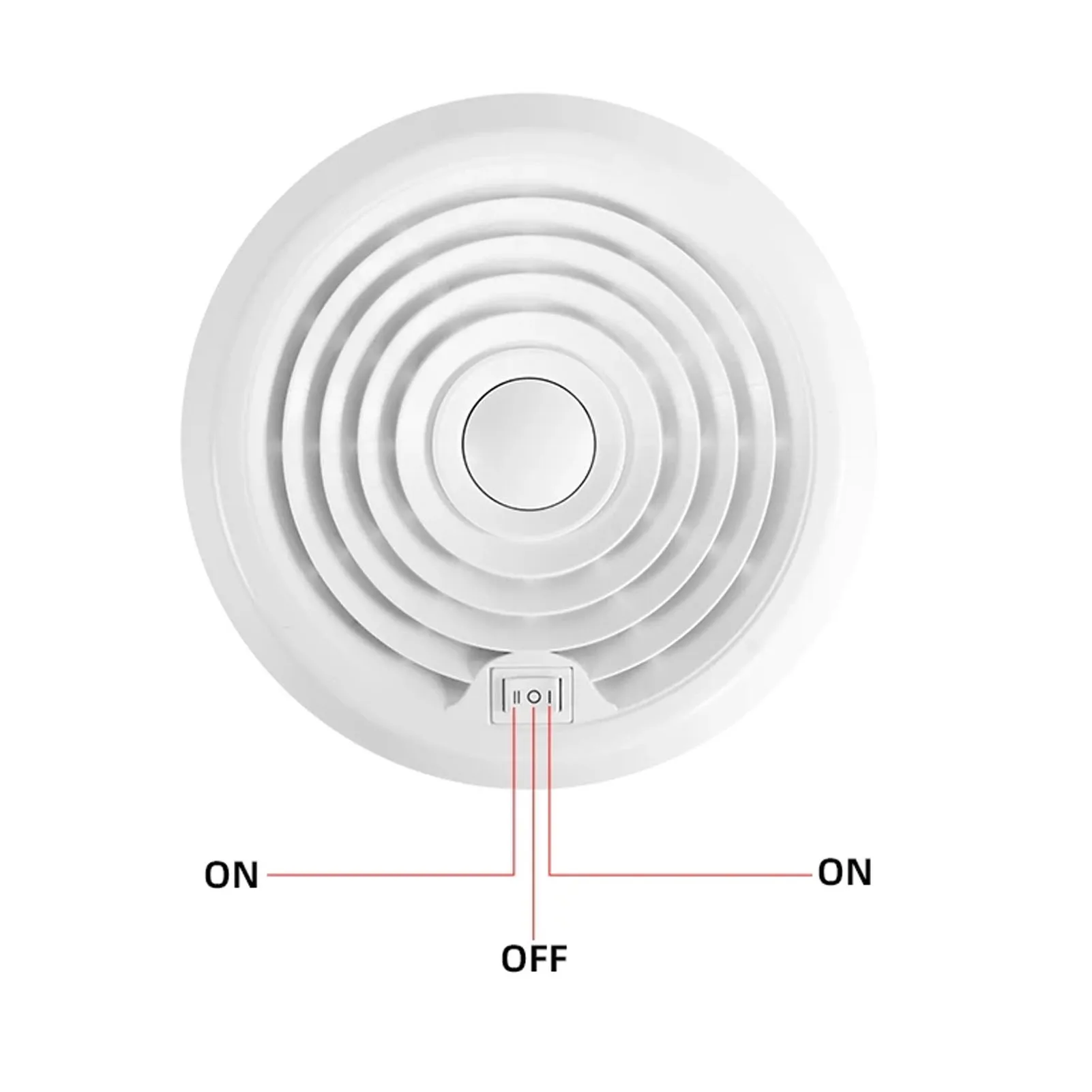 12 فولت RV سقف مروحة العادم 5000 دورة في الدقيقة مروحة تهوية مستديرة السقف تنفيس مع شاشة ل مقطورة تخييم متنقل يخت