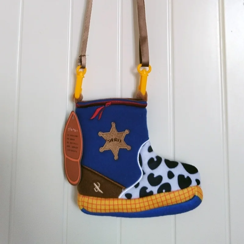 Funny Disney Woody Plush Coin Purse Portable Phone Bag Cute Cartoon Toy Story Wallet Crossbody Bag Girl Children'S Birthday Gift