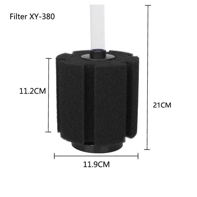 Zwart Spong Filter voor Aquarium Fish Tank Luchtpomp Skimmer Biochemische Spons Filter Aquarium Bio Filters Filtro Aquario Nieuw