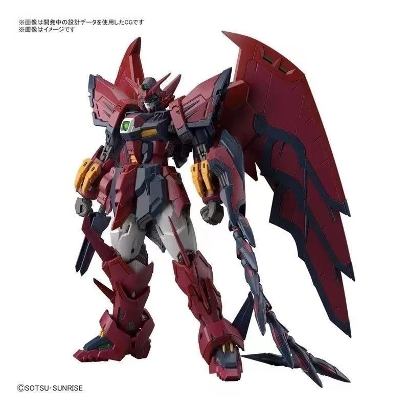 In Stock Bandai Rg Gundam Epyon Action Figure Anime Mobile Suit Gundam Wing Oz-13Ms Assembly Model Boxed Toys Gifts view 5