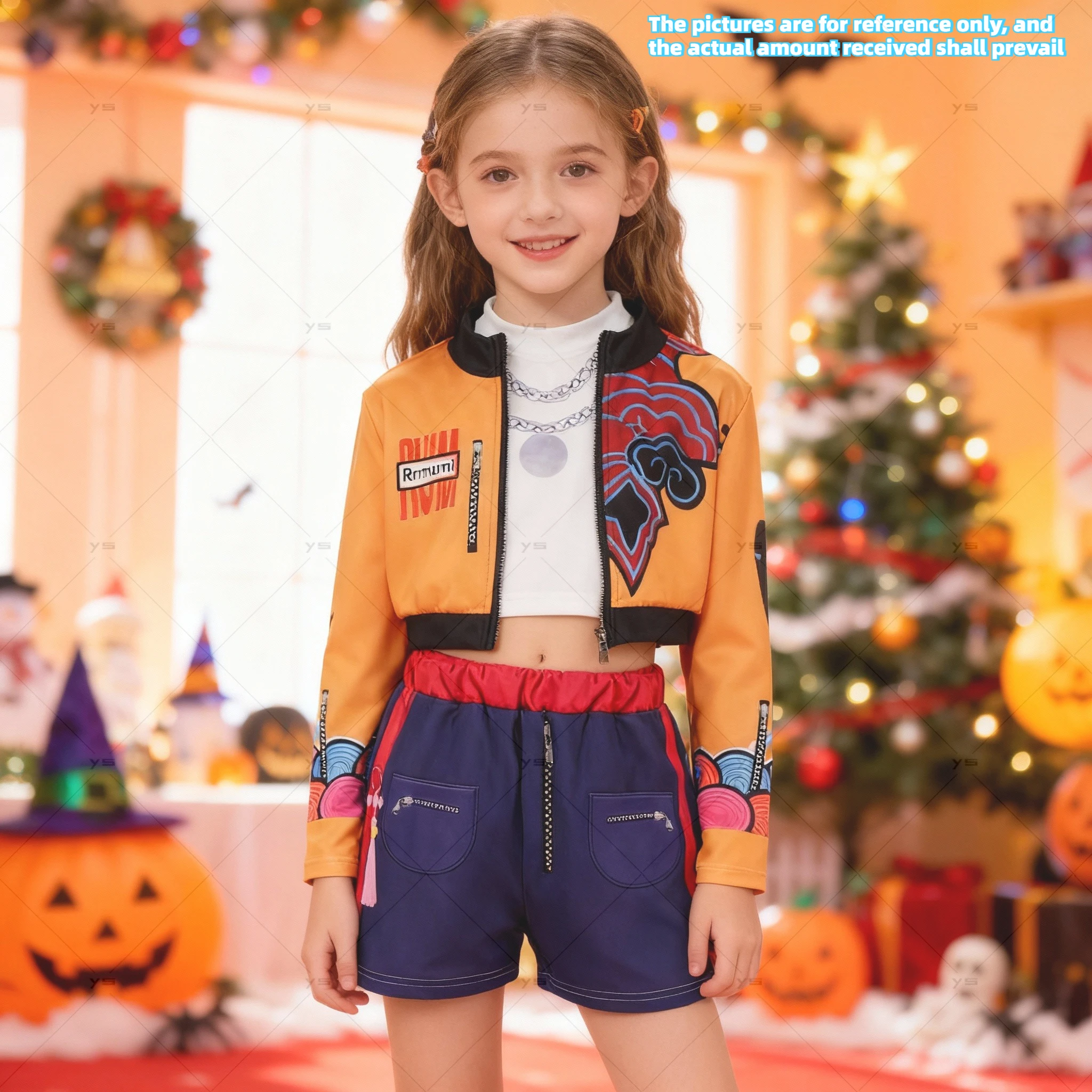 أزياء K-Pop شيطان الصيادين التأثيرية للفتيات زوي ميرا رومي ملابس لعب الأدوار الخيالية Kpop بدلات حفلات الهالوين