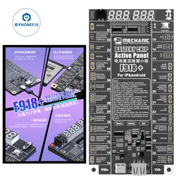 MECHANIC F918 Plus Battery Activation Board For iPhone 6-16 Pro Max Android One-click Activation Battery Fast Charging Tester