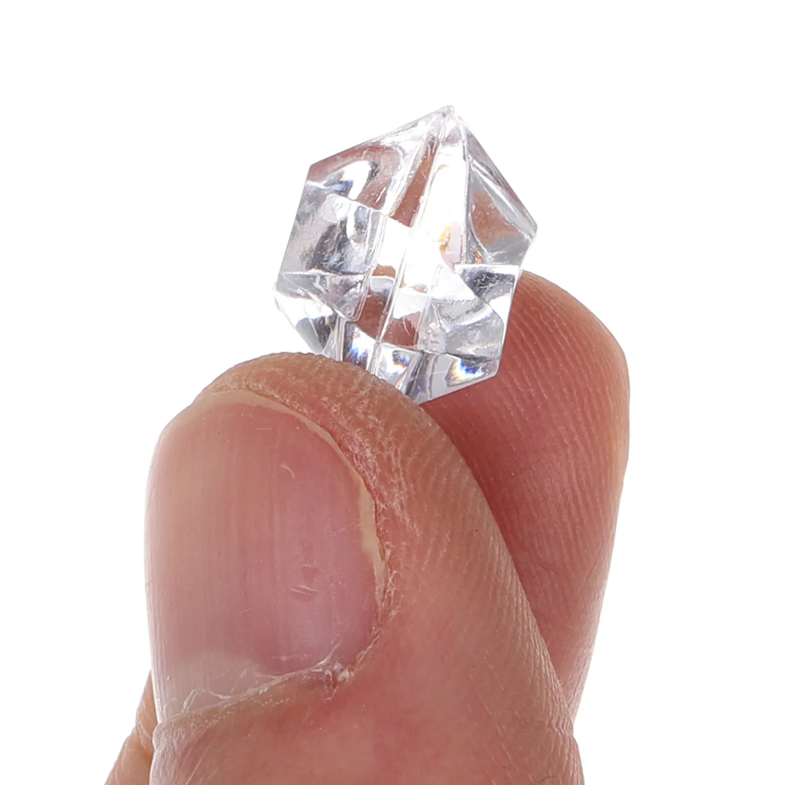 Clear Acrylic Fake Ice Rocks 1000PCS Crushed Crystal Gems Vase Fillers Wedding Table Decor Photo Props