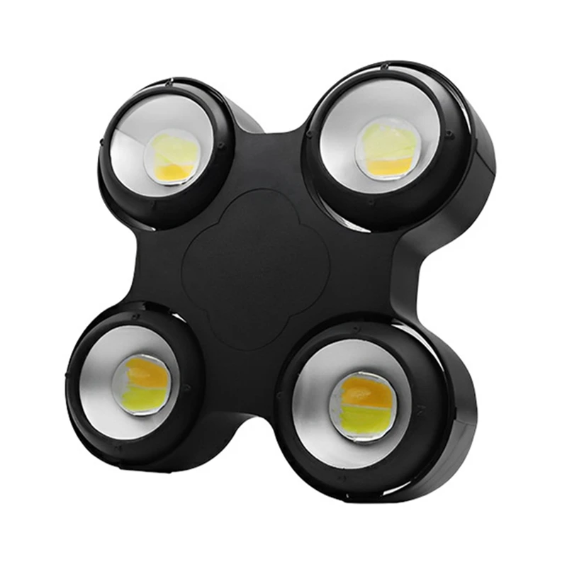 Waterproof 400W COB LED Blinder Light Spotlight Cool White & Warm White Audience Light Studio Theater Event Concert  Dmx Light