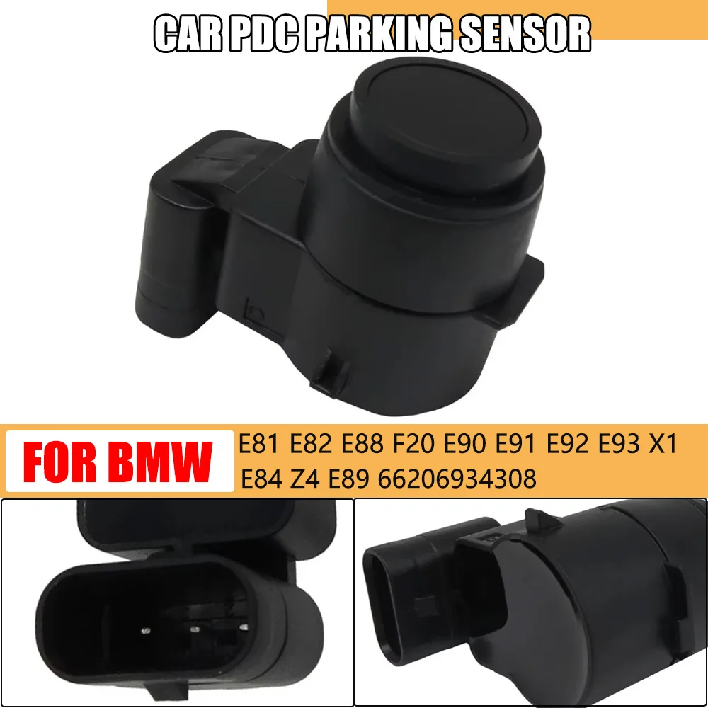 PDC Parking Sensor – 3-Pin – Fits BMW 1/3 Series E81/E82/E90/E91, X1, Z4, MINI R55/R56 – Replaces Multiple Part Numbers