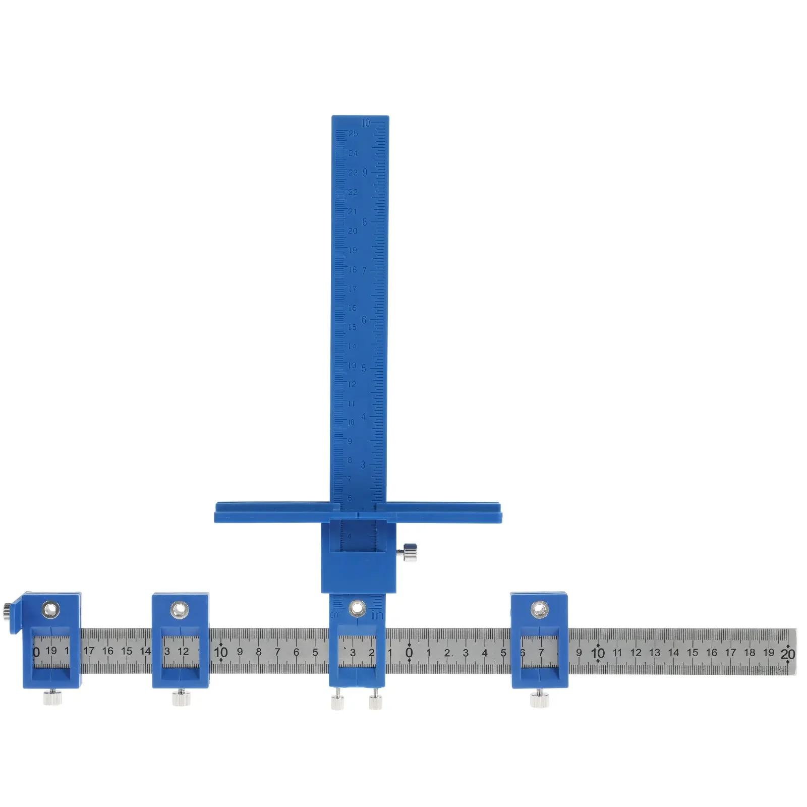 Schrank-Hardware-Vorrichtung, hochpräzise Bohrführung aus Aluminiumlegierung, abnehmbares tragbares Schreiner-Schrank-Hardware-Vorlagenwerkzeug