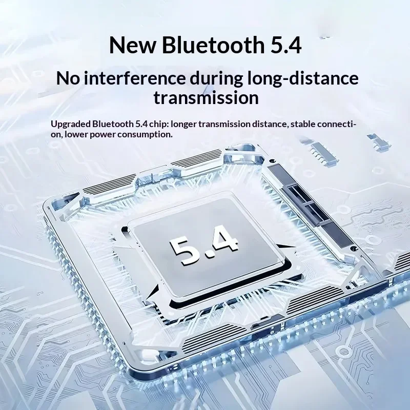 TWS Wireless Bluetooth Earphones with Low Energy Consumption, Stable Long-Distance Connection, Clear Noise-Free Sound Headset