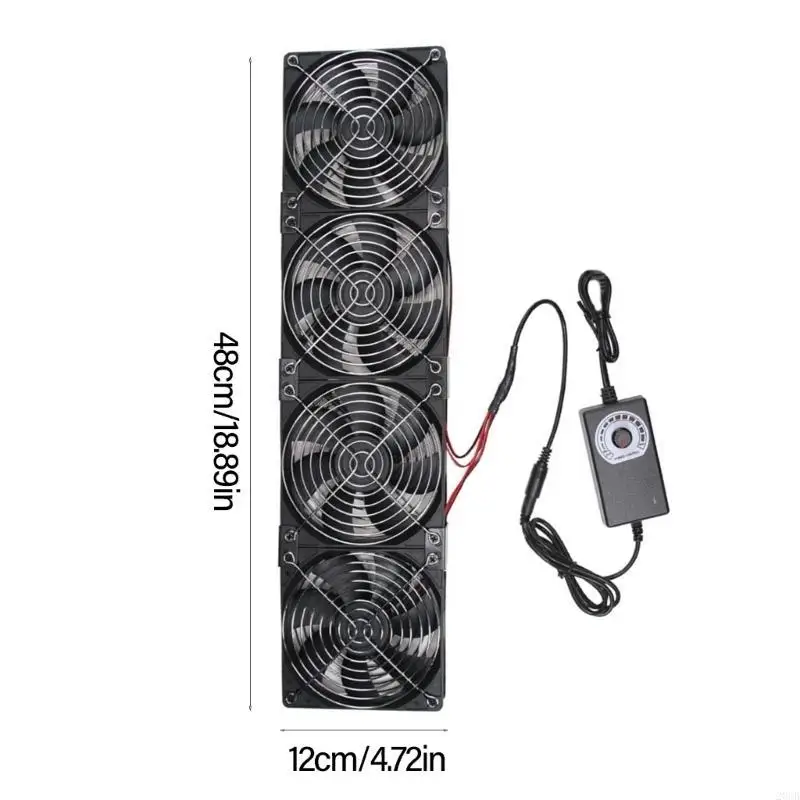 

20CB 2750RPM Модернизированное охлаждение вентилятора с контроллером 120 мм растет палаточный шасси