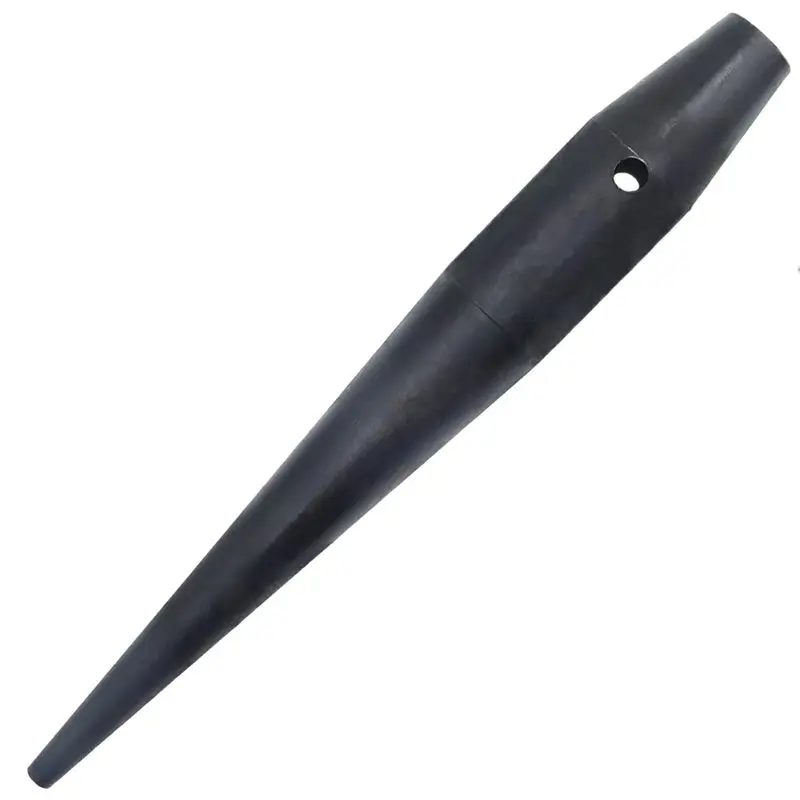 ab11-ブルピン熱処理鋼鉄工ツール、黒色仕上げ、テザー穴付き、鉄工ツール、1-5-16インチ×10インチ