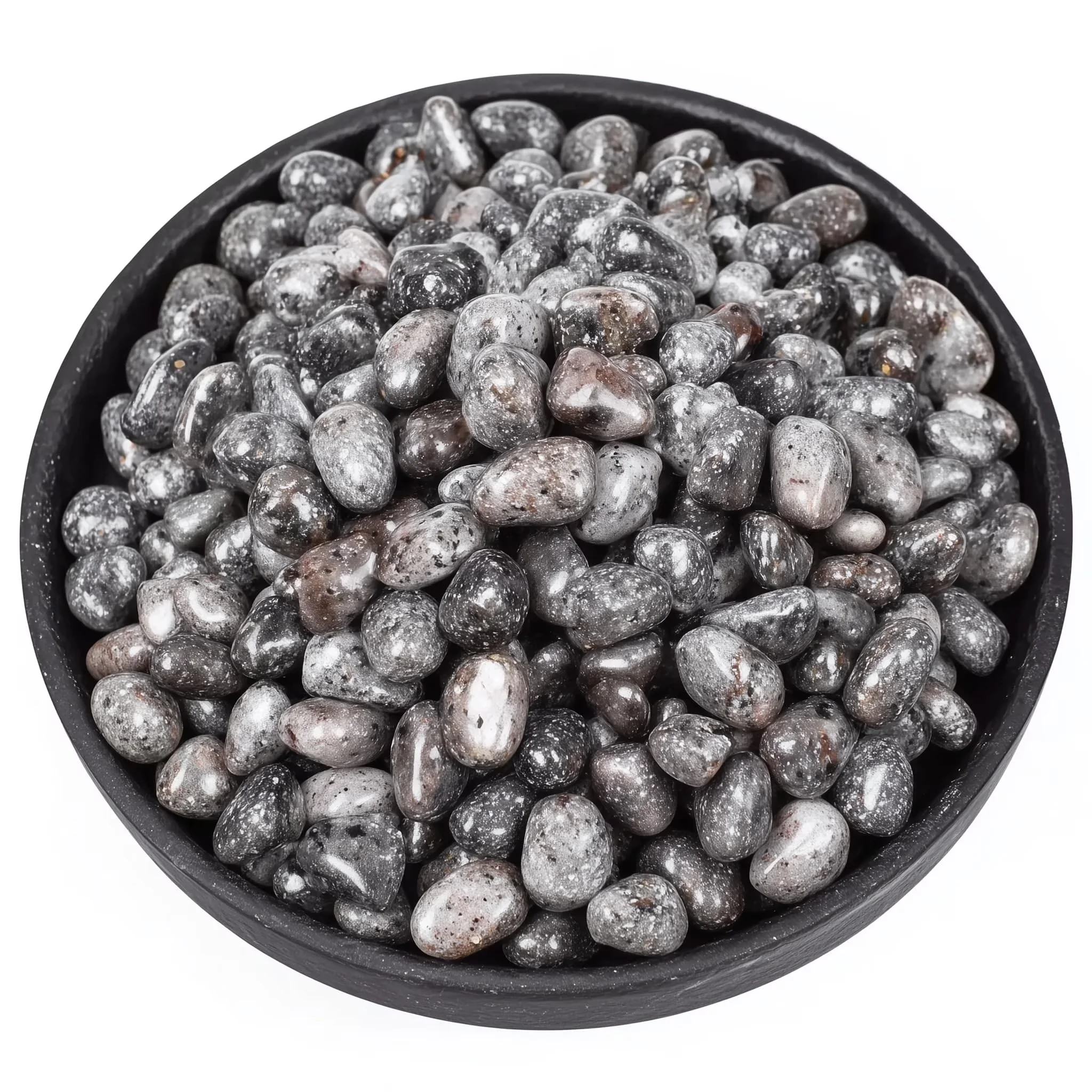 5-12mm Tumbled Yooperlite Stone Chips, Yooperlite Chips Tumble, Polished Yooperlite Crystal Chips, Natural Yooperlite Chips